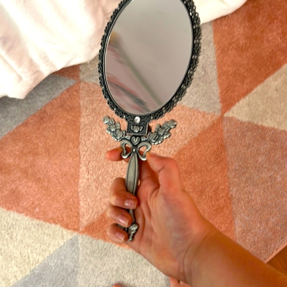 This is an antique mirror
